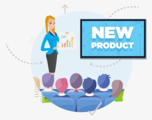 Product Presentations In A Memorable And Effective - Product Launch Event Clip Art