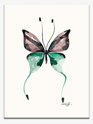 Home - Gerahmtes Leinwandbild Schmetterling 12 Artist Lane