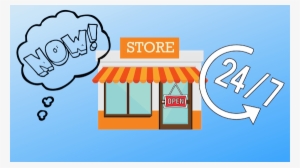 Now Open 24/7 Wais School Store - Marketing