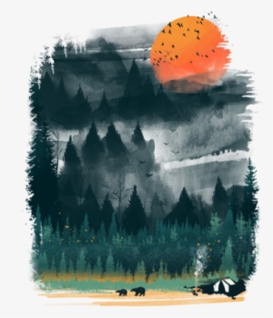Wilderness Camp Wilderness - Camping Art Prints