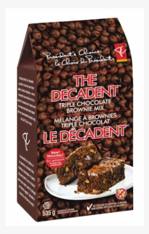 Pc The Decadent Triple Chocolate Brownie Mix - Presidents Choice The Decadent Triple Chocolate Brownie