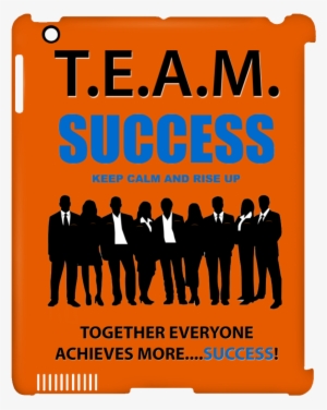 T - E - A - M - Success - Rise Up Ipad Clip Case - Team Success