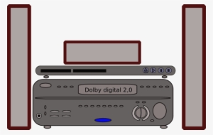 Home Theater Svg Clip Arts 600 X 380 Px