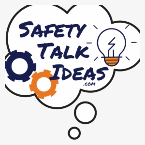 Safety Talk Ideas White Logo - Sketch Book: 8. 5 X 11 Papberback Marble Sketch Book,