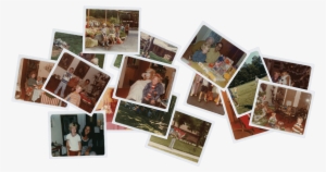 Pile Of Paper Prints Ready To Fall Off The Table - Pile Of Family Photographs