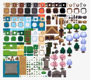 There Was Already A Default Tile Sheet With Most Of - Tile Atlas