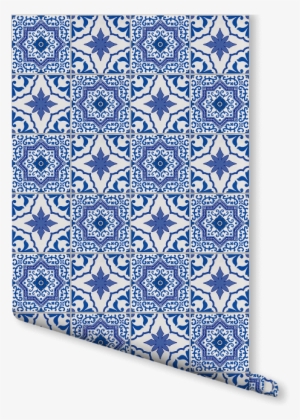 Azulejos Tile Wallpaper - Portuguese Tiles Easy