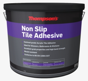 Thompsons Non Slip Tile Adhesive 15kg - 701 Non Slip Tile Adhesive 1l