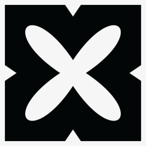 Tile 2 Black - Clip Art Plane White