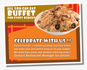 Banner-buffet - Biryani