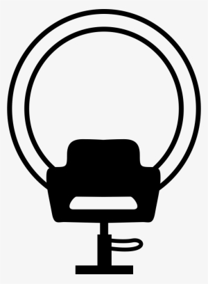 Chair And Mirror Of Hair Salon Comments - Hair Salon Icon