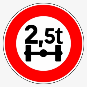 Download - Load Limit Road Sign