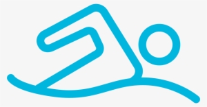 Swim-1 - Swimming Outline Icon Png