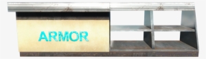 Fo4 Armor Emporium Counter - Plywood