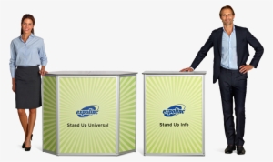 Expolinc Stand Up Exhibition Counters Are Stable And - Stand At Counter