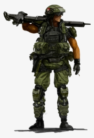 Hsf - Marine02 - Halo Marines Fan Art
