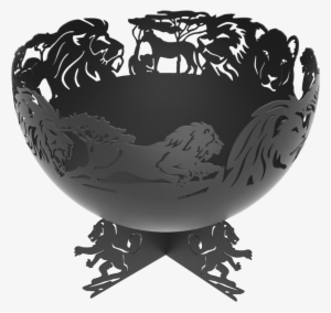 Lions Fire Bowl - Lions Fire