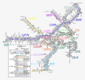 Jr West Urban Network - West Japan Railway Map
