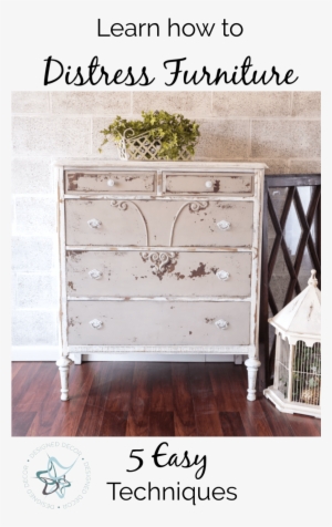 Learn How To Distress Furniture Like A Pro With 5 Easy - Green Clean Dirty Dishwasher Magnet Magnets