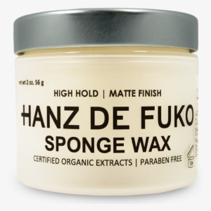 Hanz De Fuko Sponge Hair Styling Wax