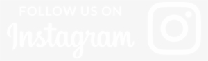 Follow Us On Instagram White