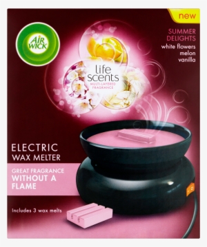 Air Wick Wax Melts Starter Kit Life Scents™ Summer - Air Wick Wax Melt Burner