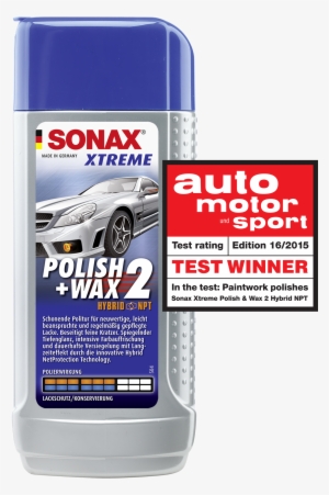 Sonax Xtreme Polish Wax 2 - Sonax Xtreme Polish And Wax 2 Nano Pro (250ml)