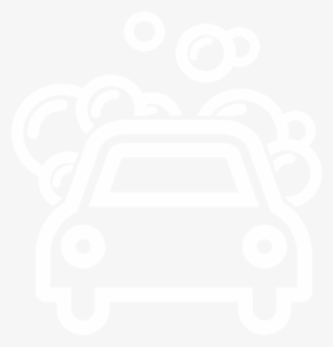 Car Wash School Fundraiser Clipart - Car Wash Icon White Png