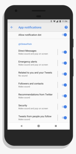 Notification Channels In Twitter - Wells Fargo Facebook Chatbot