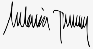 Melania Knauss-trump Signature - Does Melania Trump's Signature Look Like