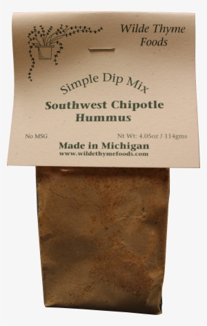 Southwest Chipotle Hummus - Commemorative Plaque