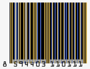 Barcode Without Numbers Png - Colourful Barcode
