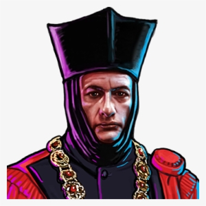 Judge Q Head - Q Star Trek Png