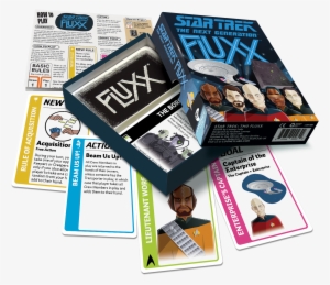 The Next Generation™ Fluxx Box Contents - Star Trek The Next Generation Fluxx