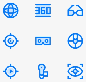 Vr - Modern Simple Shape Vector Logo