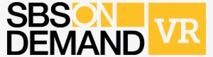 Sbs Od Vr Logo2016 - Sbs On Demand Logo
