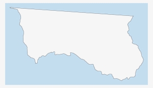 A Plain Frame Map Of Hamilton - Royalty-free