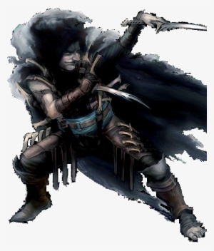 M Halfling Rogue Assassin Cloak Daggers Eldritch Knight, - Halfling Rogue Assassin
