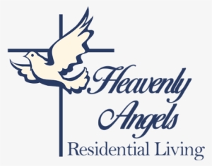 Heavenly Angels Logo New - Paloma Y Cruz