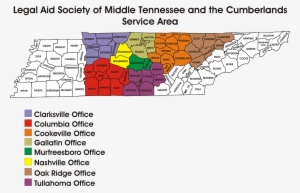 Office Locations And The Counties We Serve - Map Of Tennessee Counties