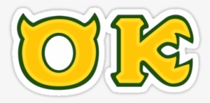 Oozma Kappa Logo - Monsters University Oozma Kappa Logo