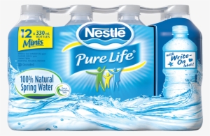 Product Image - Nestle Pure Life Purified Water - 6 Pack, 0.5 L Bottles