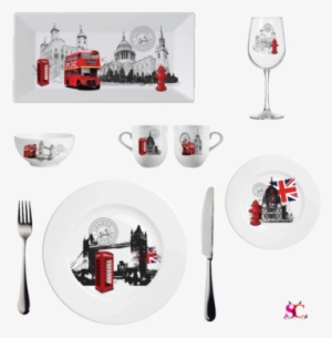 London Red Set - Фоторамка Office Space Серебристая, 21х30см, Пластик