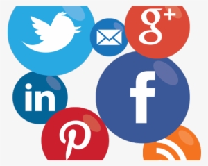 Social Media Icons Clipart Social Marketing - Social Media Symbol Transparent