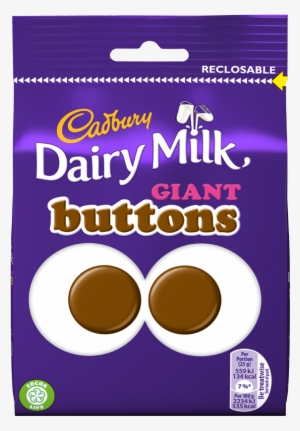 Cadbury Dairy Milk Giant Buttons - Cadbury Dairy Milk Giant Buttons 119g