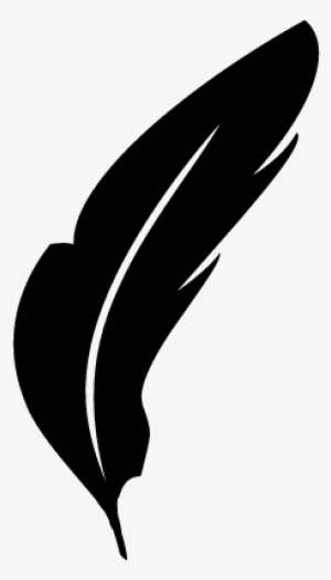 Feather Natural Animal Shape Vector - Pluma Svg
