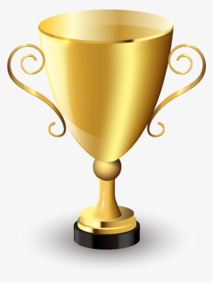 Cartoon Glossy Textured Trophy Elements - Education