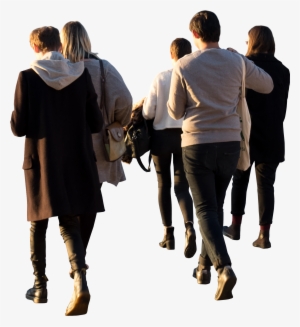 Related Products - People Walk Back Png