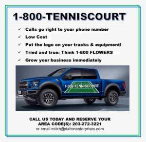 The 1 800 Tenniscourt Network Will Launch March 1st - United Site Services