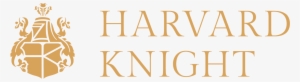 Harvard Knight Logo Landscape Gold